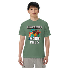 Minecraft Adult Comfort Colors T-Shirt Play Together More Pals