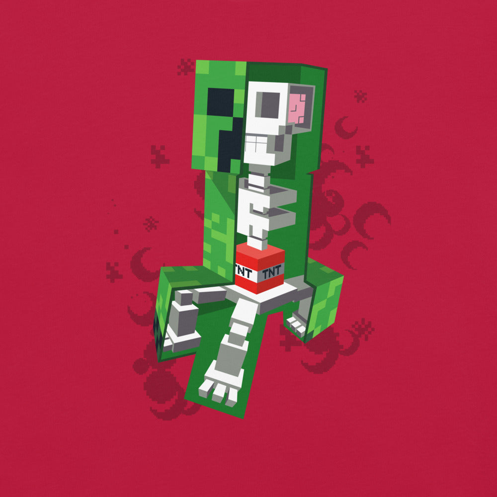 Minecraft Creeper Skeleton Unisex Comfort Colors T-Shirt