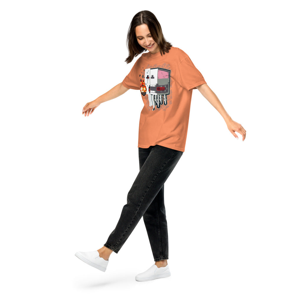 Minecraft Ghast Skeleton Unisex Comfort Colors T-Shirt