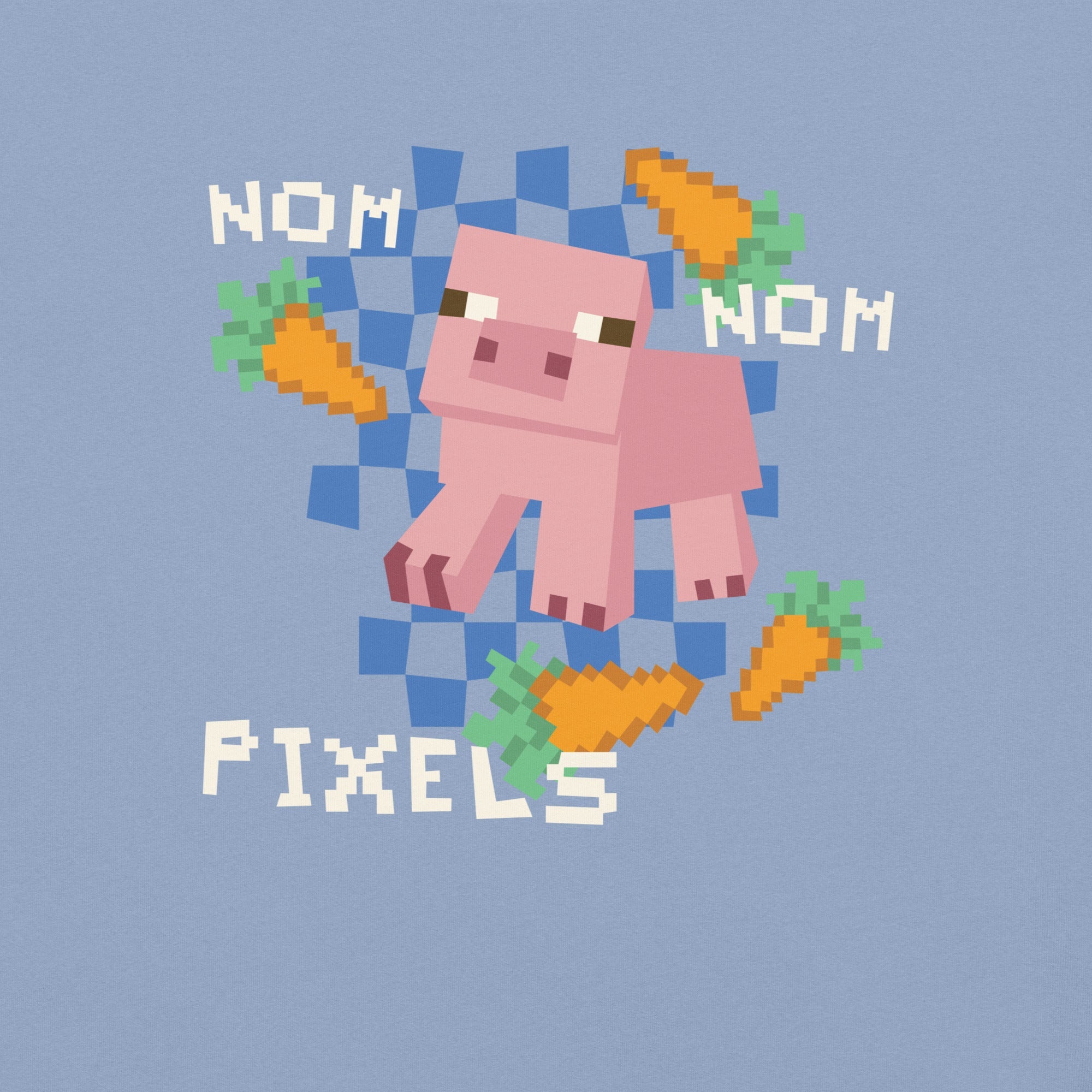 Minecraft Comfort Colors T-Shirt Nom Pixels