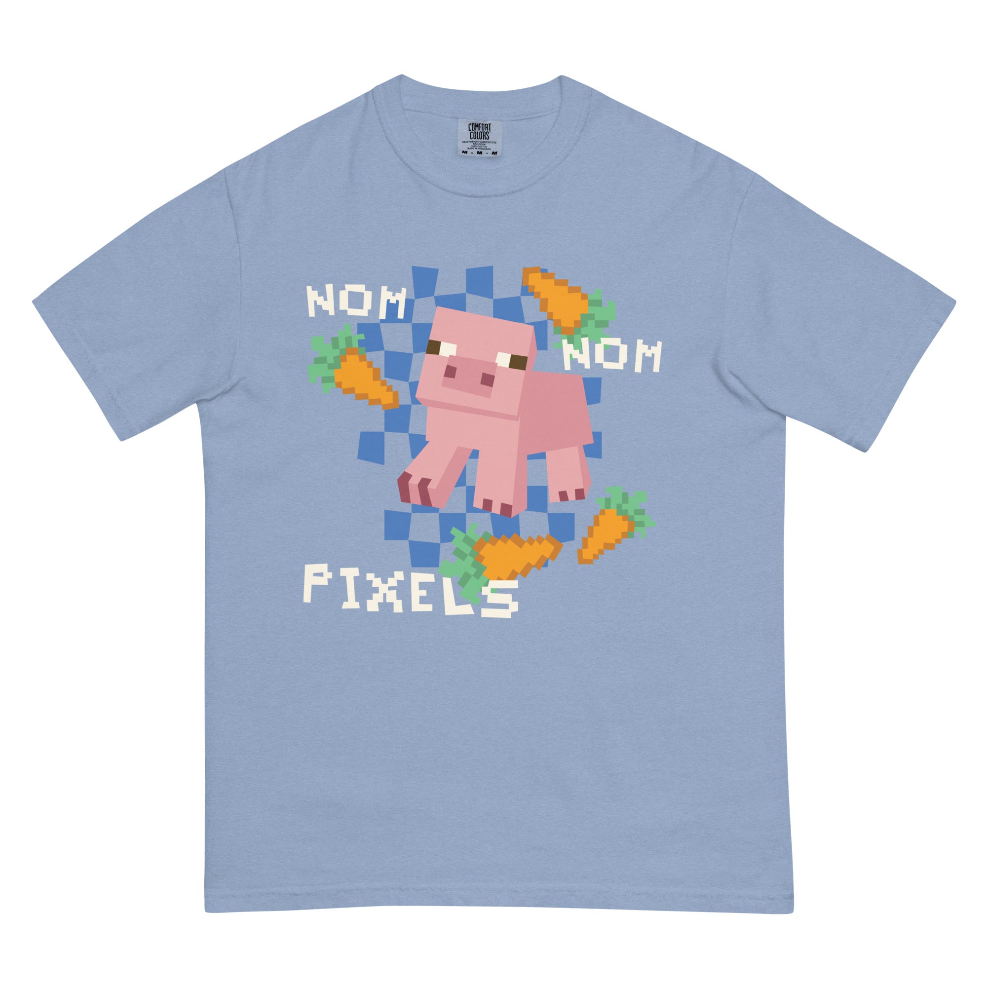 Minecraft Comfort Colors T-Shirt Nom Pixels