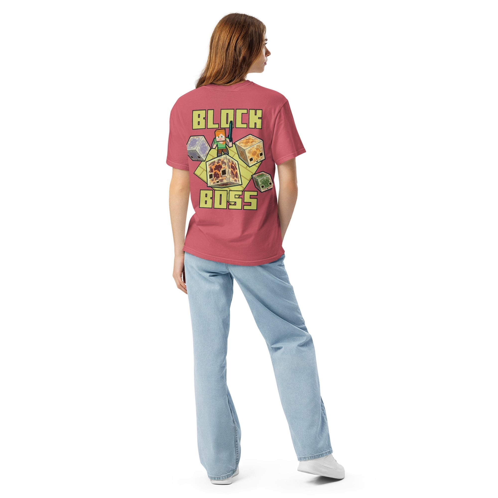Minecraft Comfort Colors T-Shirt Block Boss
