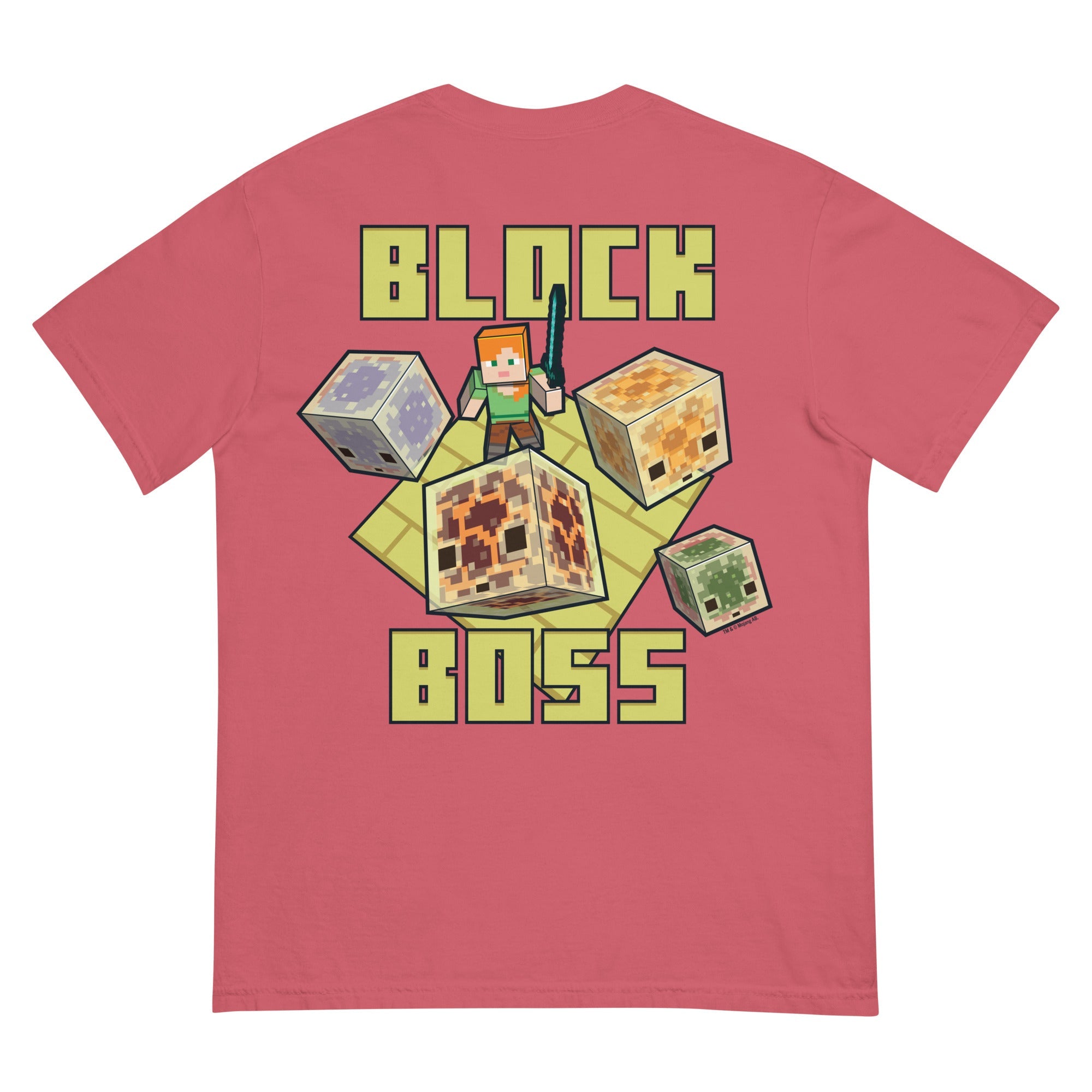 Minecraft Comfort Colors T-Shirt Block Boss