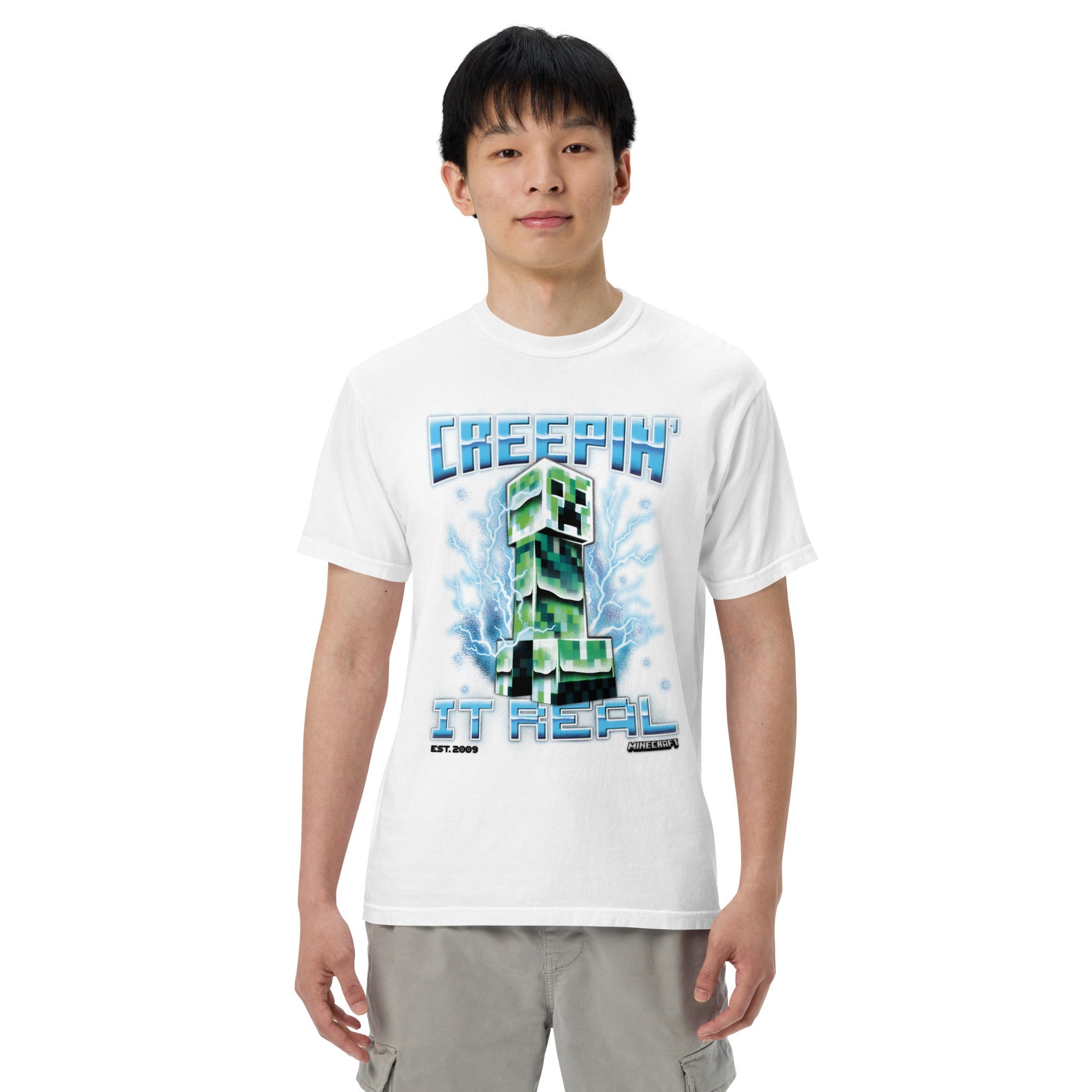 Minecraft T-Shirt Creepin' It Real Comfort Colors