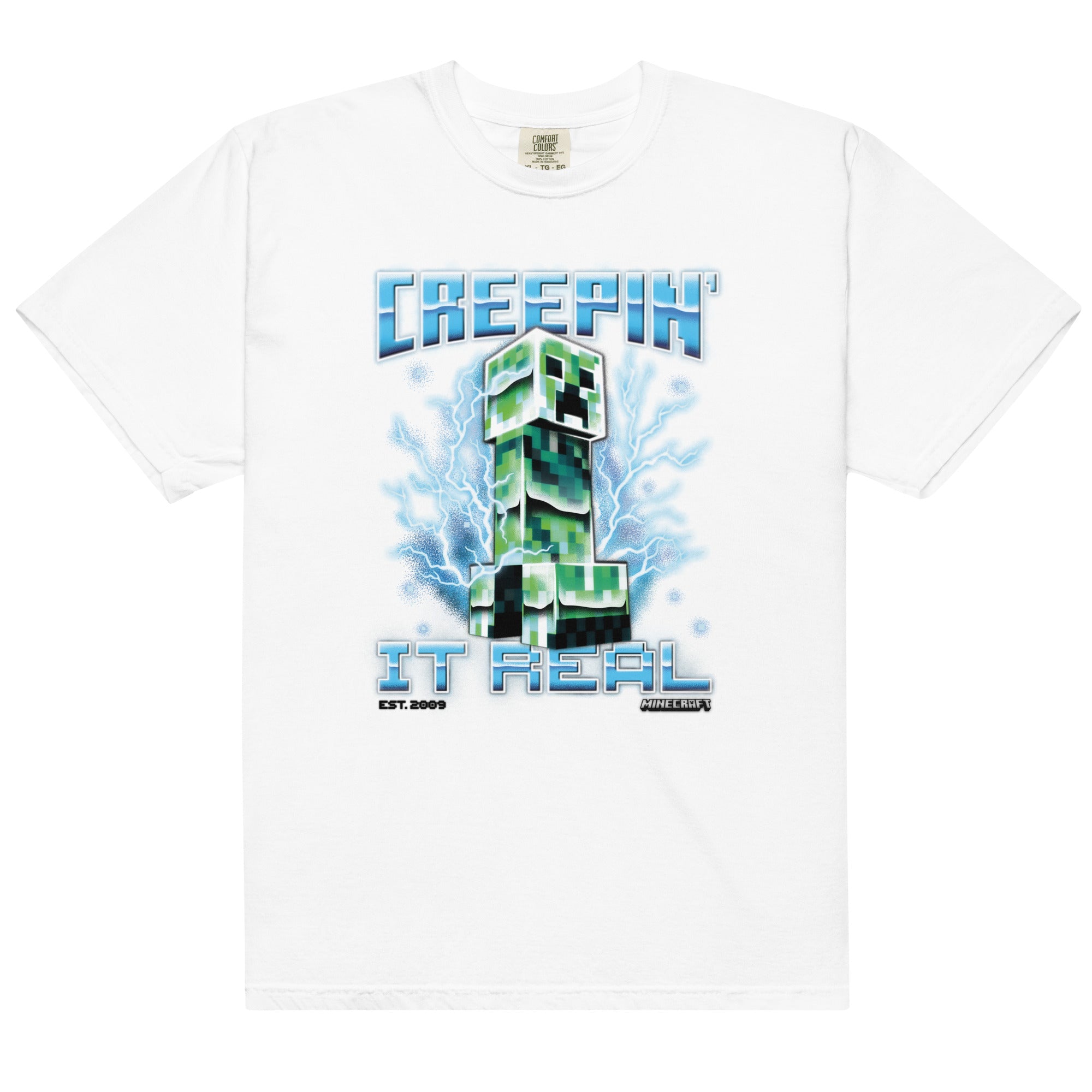 Minecraft T-Shirt Creepin' It Real Comfort Colors