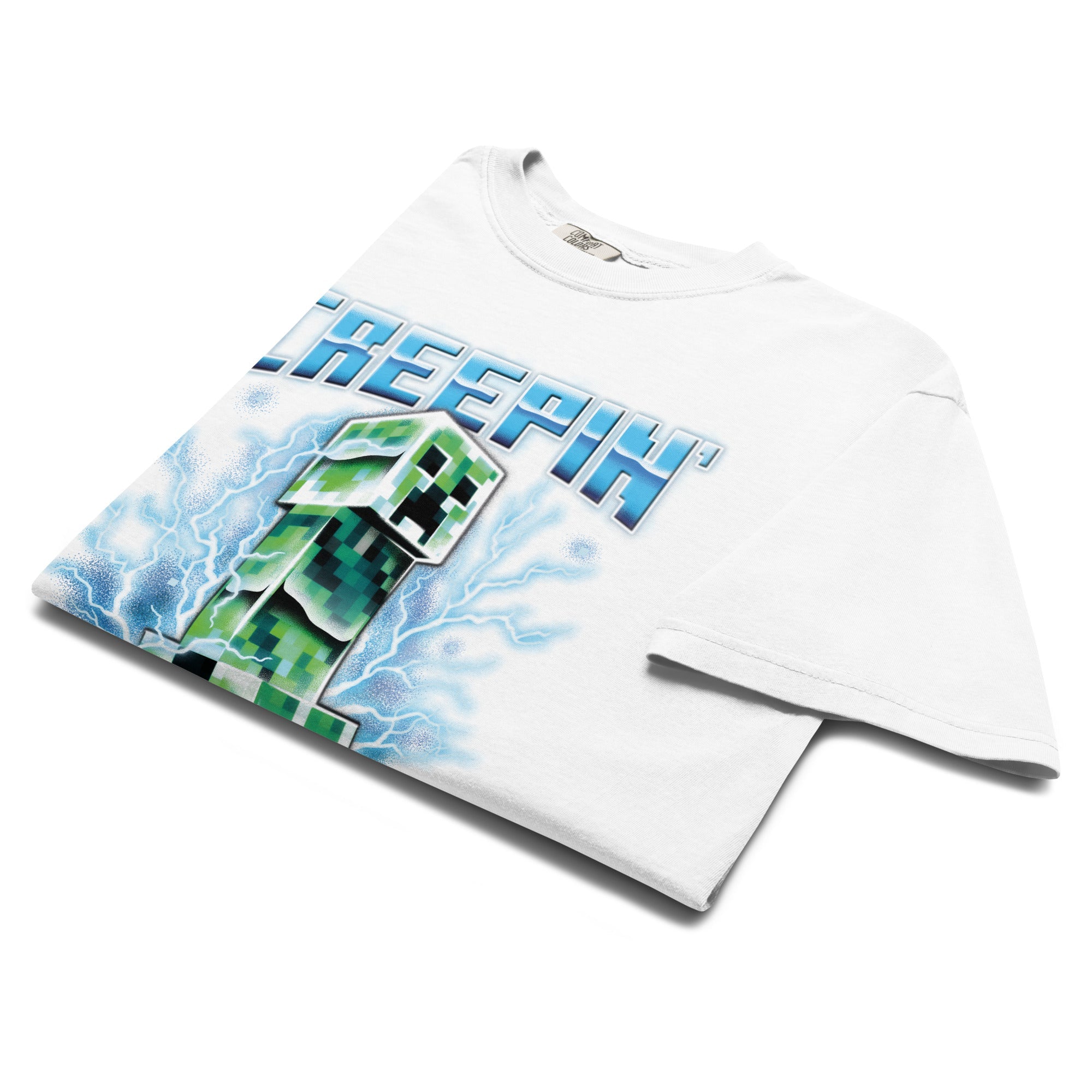 Minecraft T-Shirt Creepin' It Real Comfort Colors