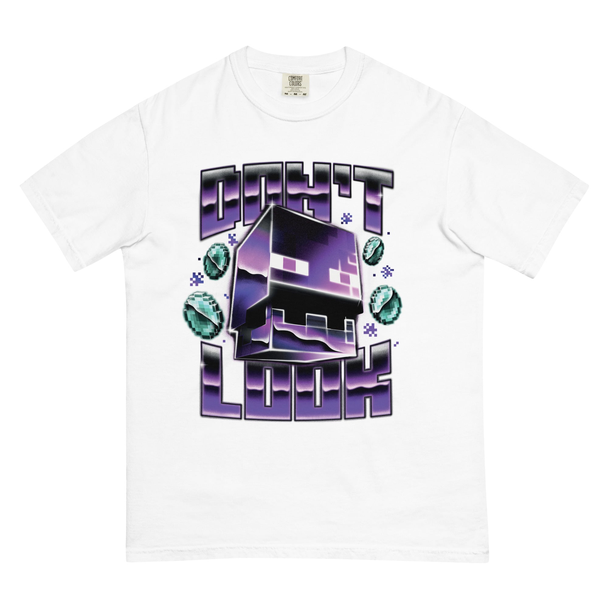 Minecraft T-Shirt Don't Look Comfort Colors