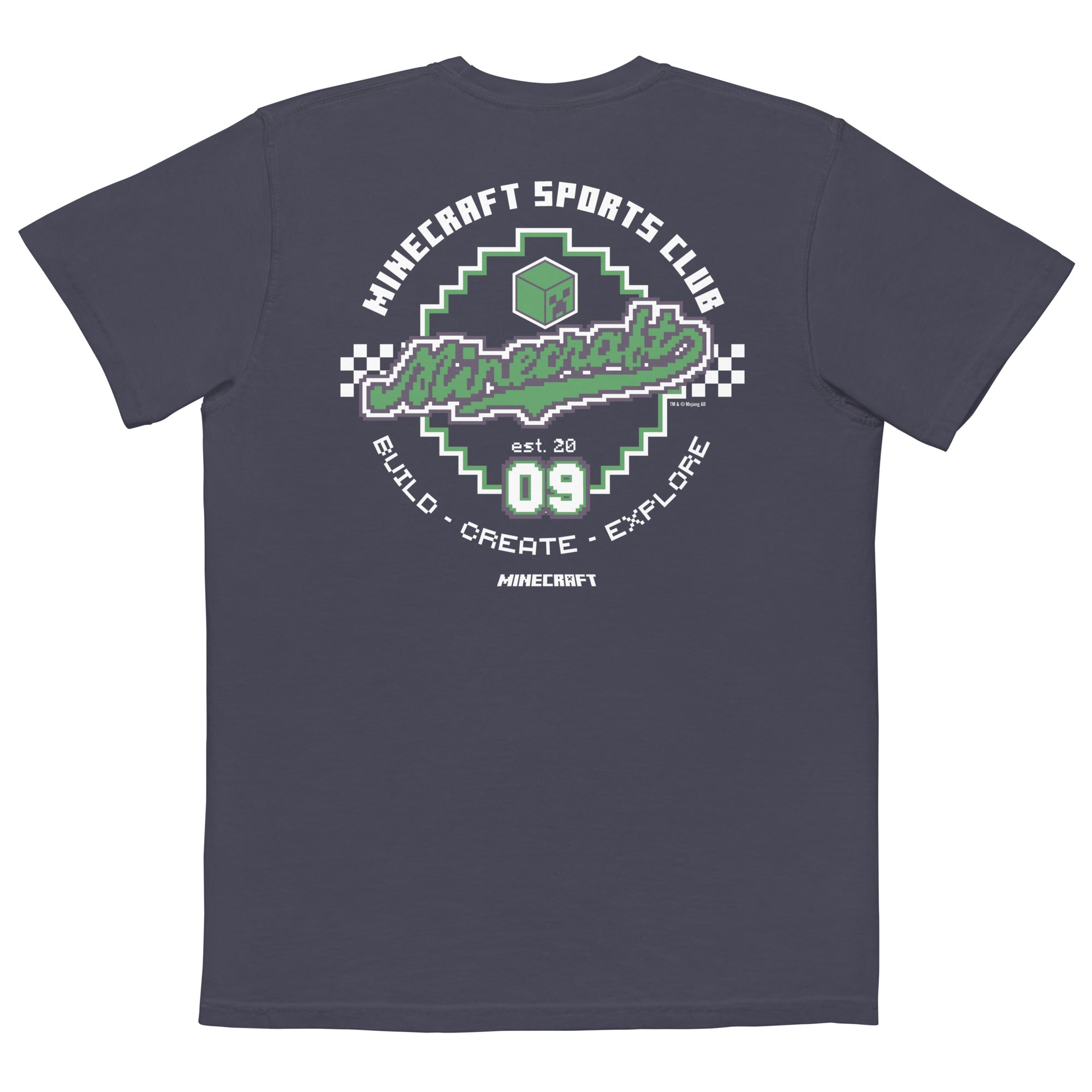 Minecraft Pocket T-Shirt Sport Club