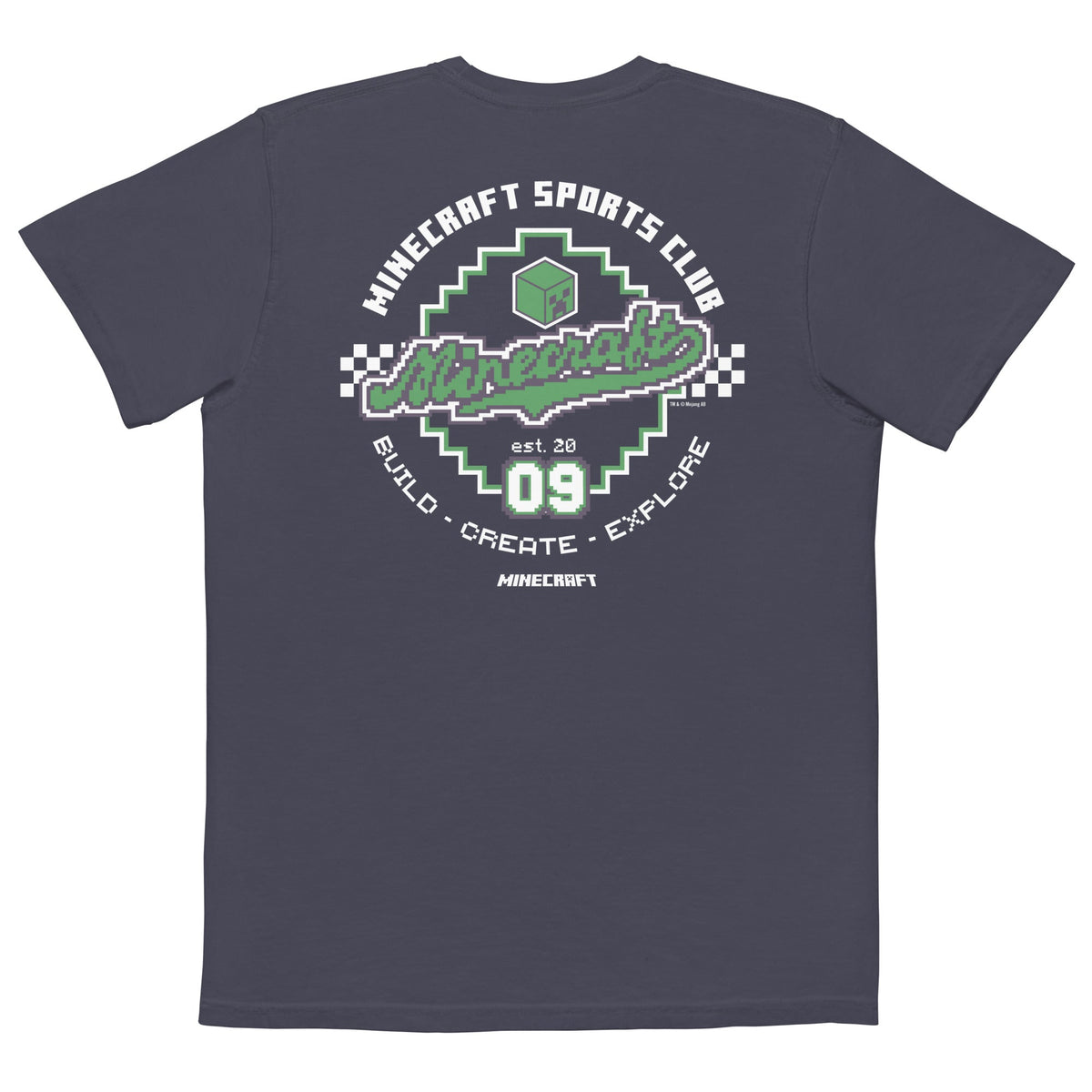 Minecraft Pocket T-Shirt Sport Club