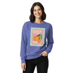 Minecraft Comfort Colors Sweatshirt Snack Mode On