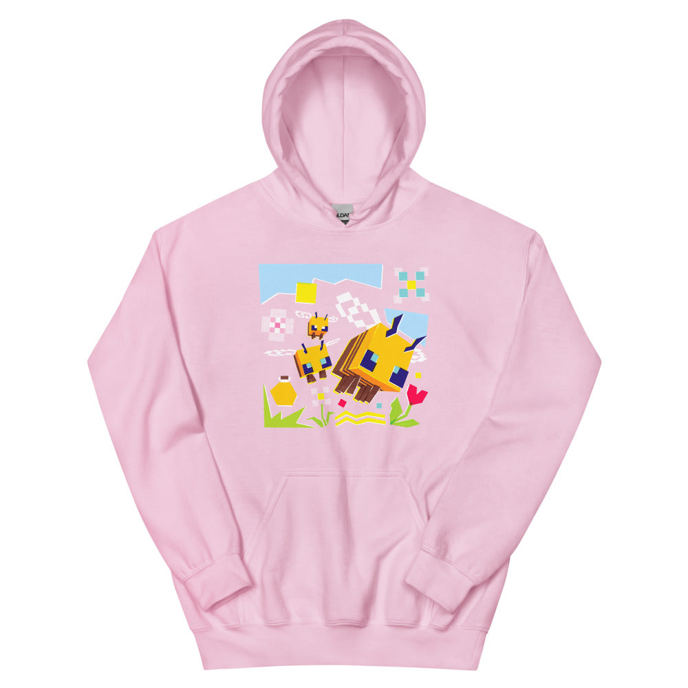 Minecraft Bee Adult Hoodie
