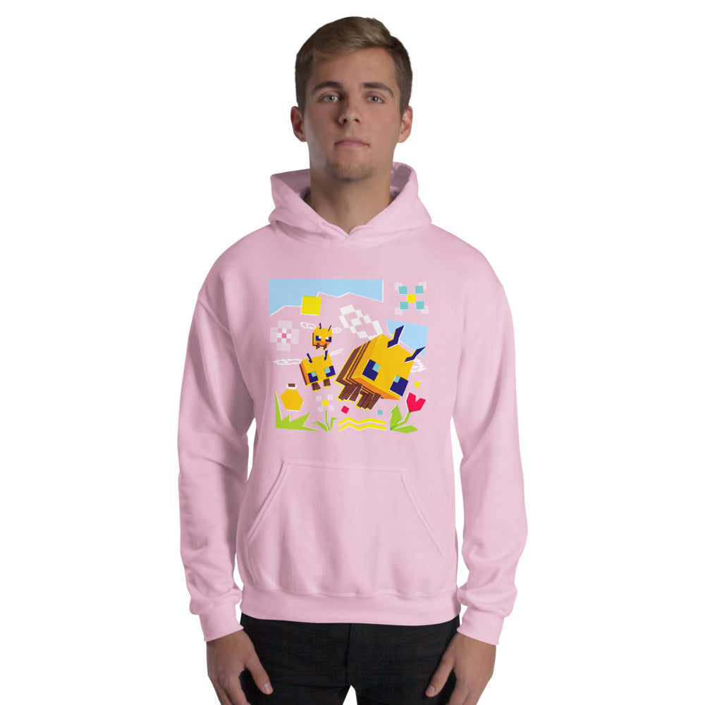 Minecraft Bee Adult Hoodie