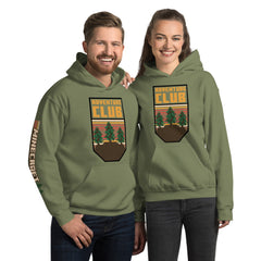 Minecraft Camping Adventure Club Adult Hoodie