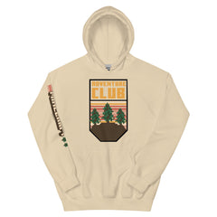 Minecraft Camping Adventure Club Adult Hoodie