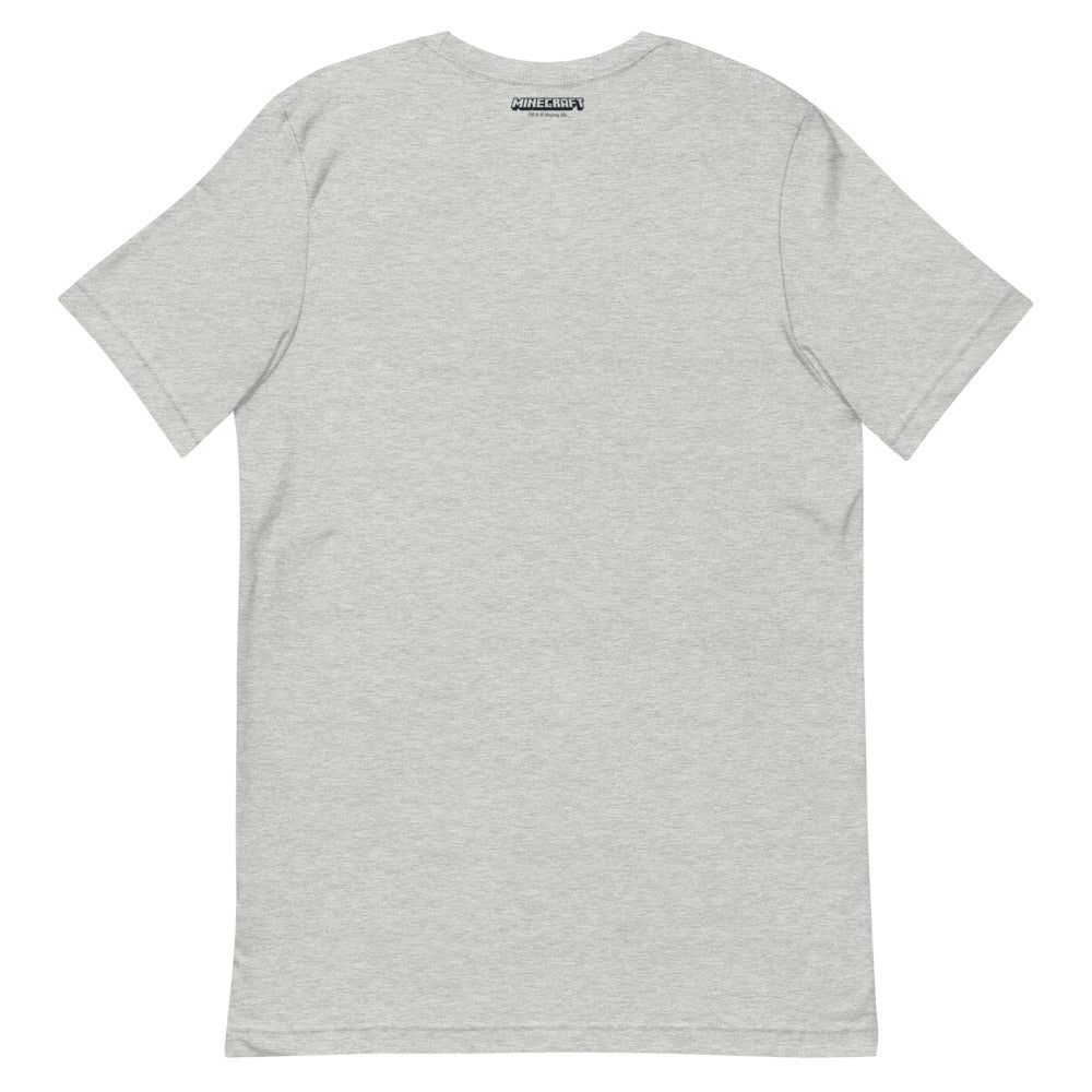 Minecraft Tuned In Creeper Embroidered Adult T-Shirt