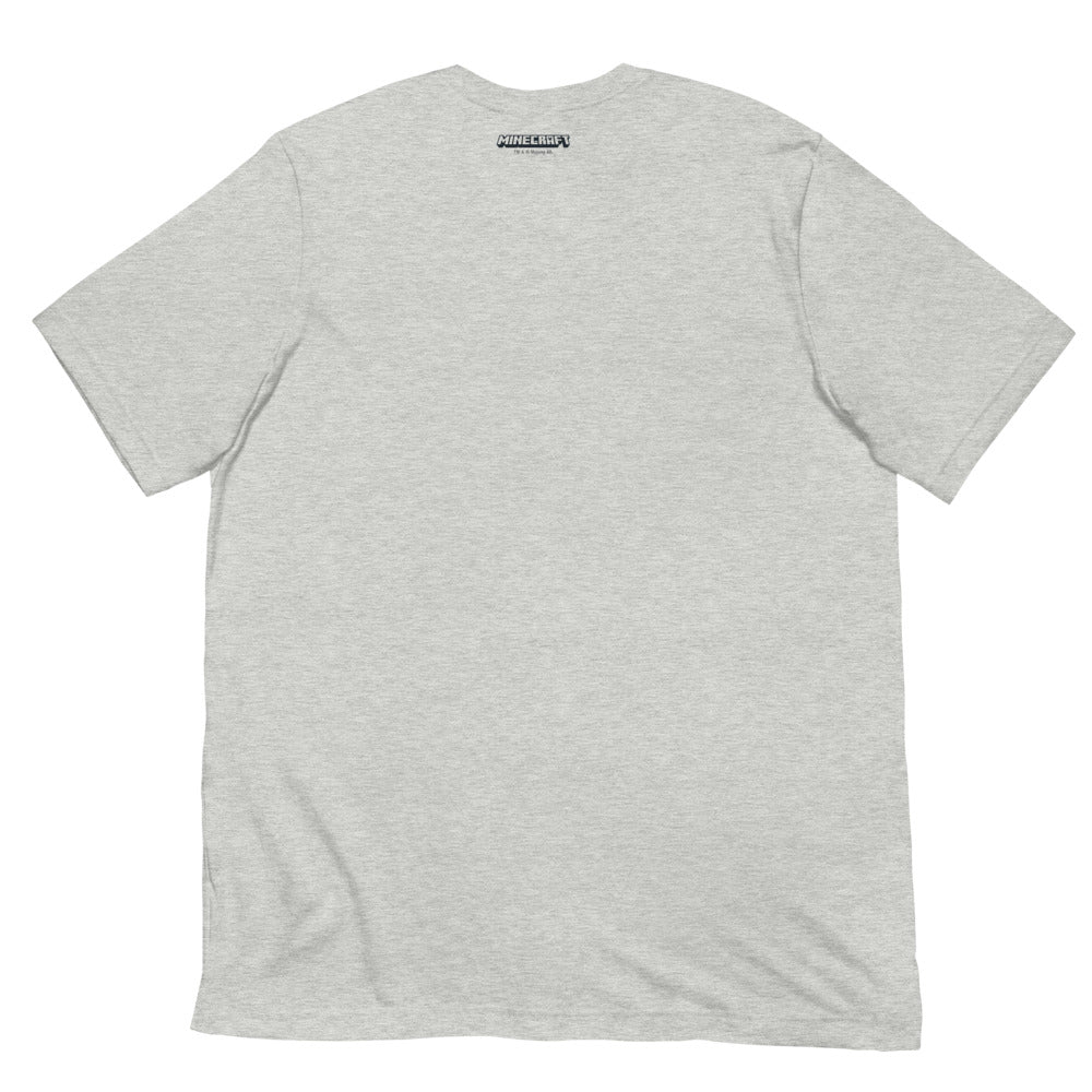 Minecraft Tuned In Creeper Embroidered Adult T-Shirt