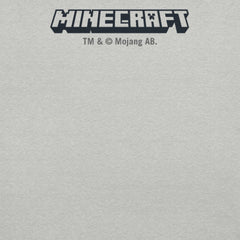 Minecraft Tuned In Creeper Embroidered Adult T-Shirt