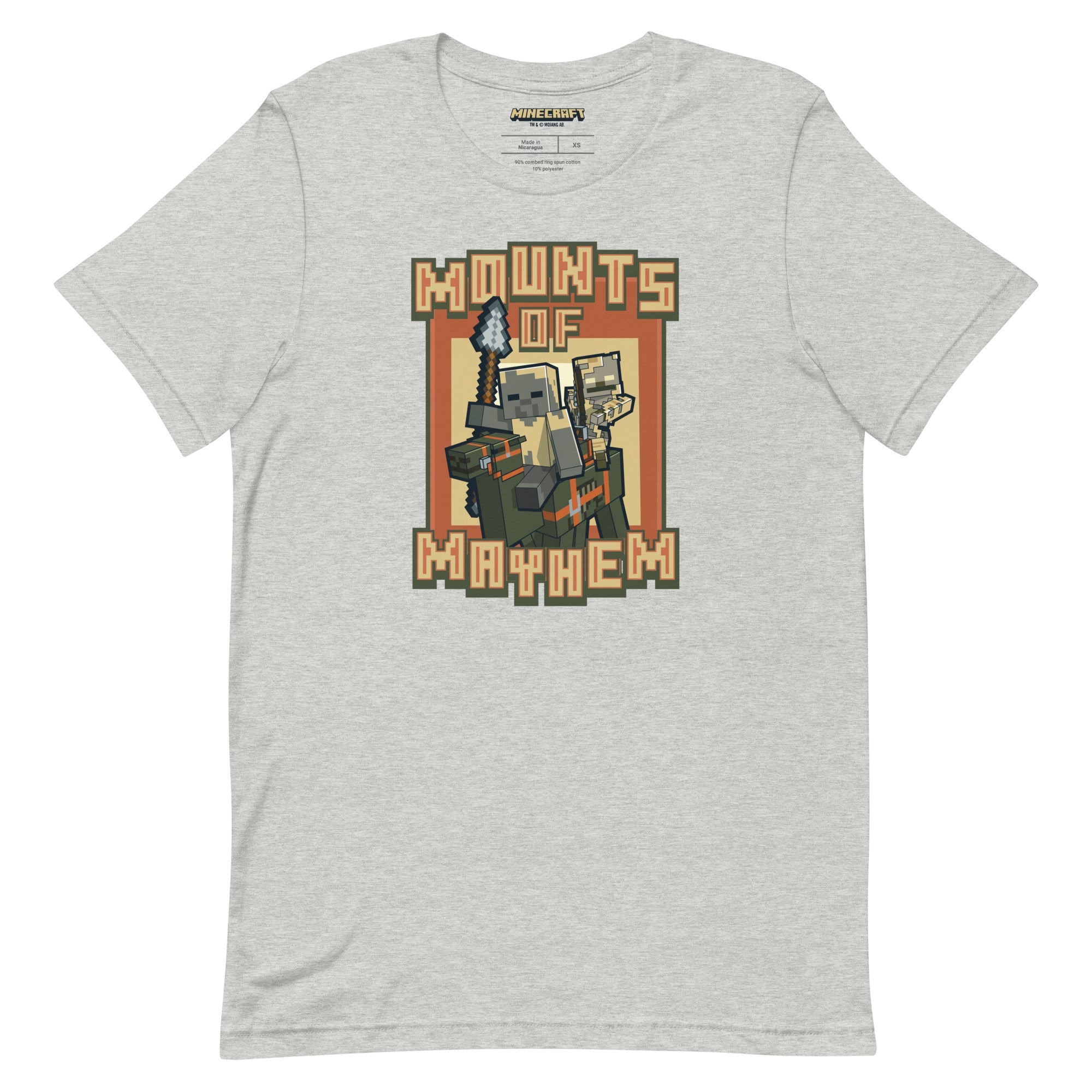 Minecraft T-Shirt Mounts of Mayhem