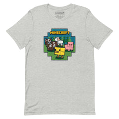 Minecraft Adult T-Shirt Farm Animals