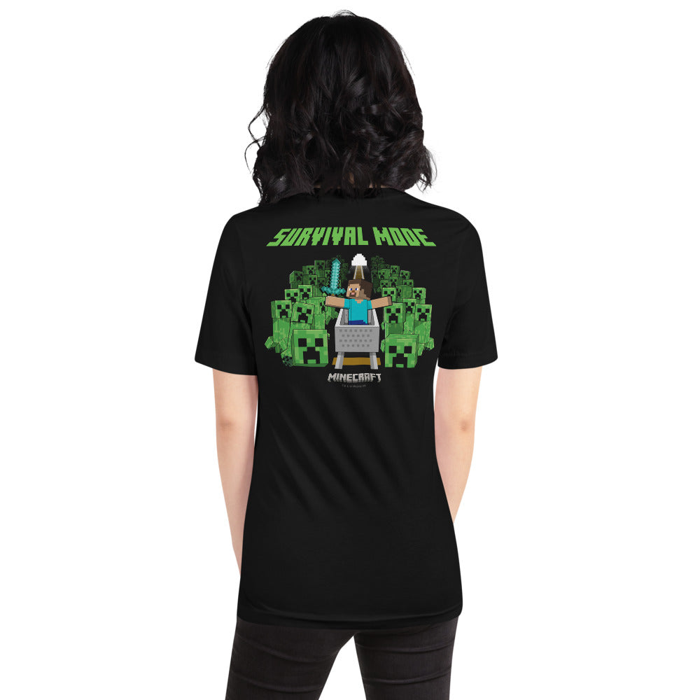 Minecraft Creeper Mines Adult T-Shirt