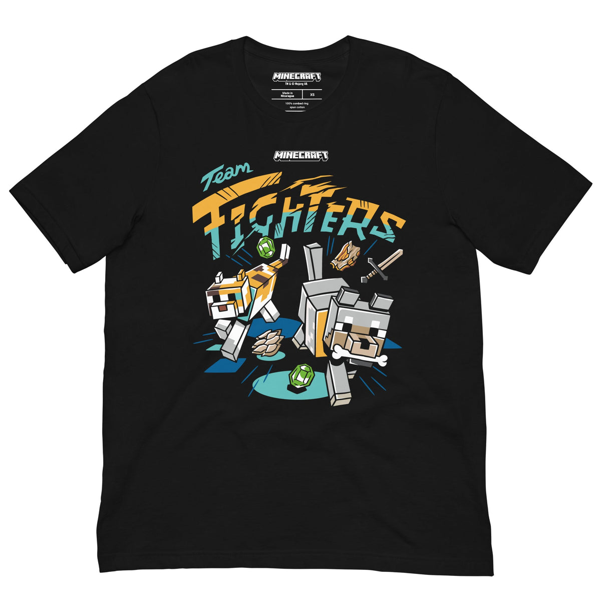 Minecraft T-Shirt Team Fighters