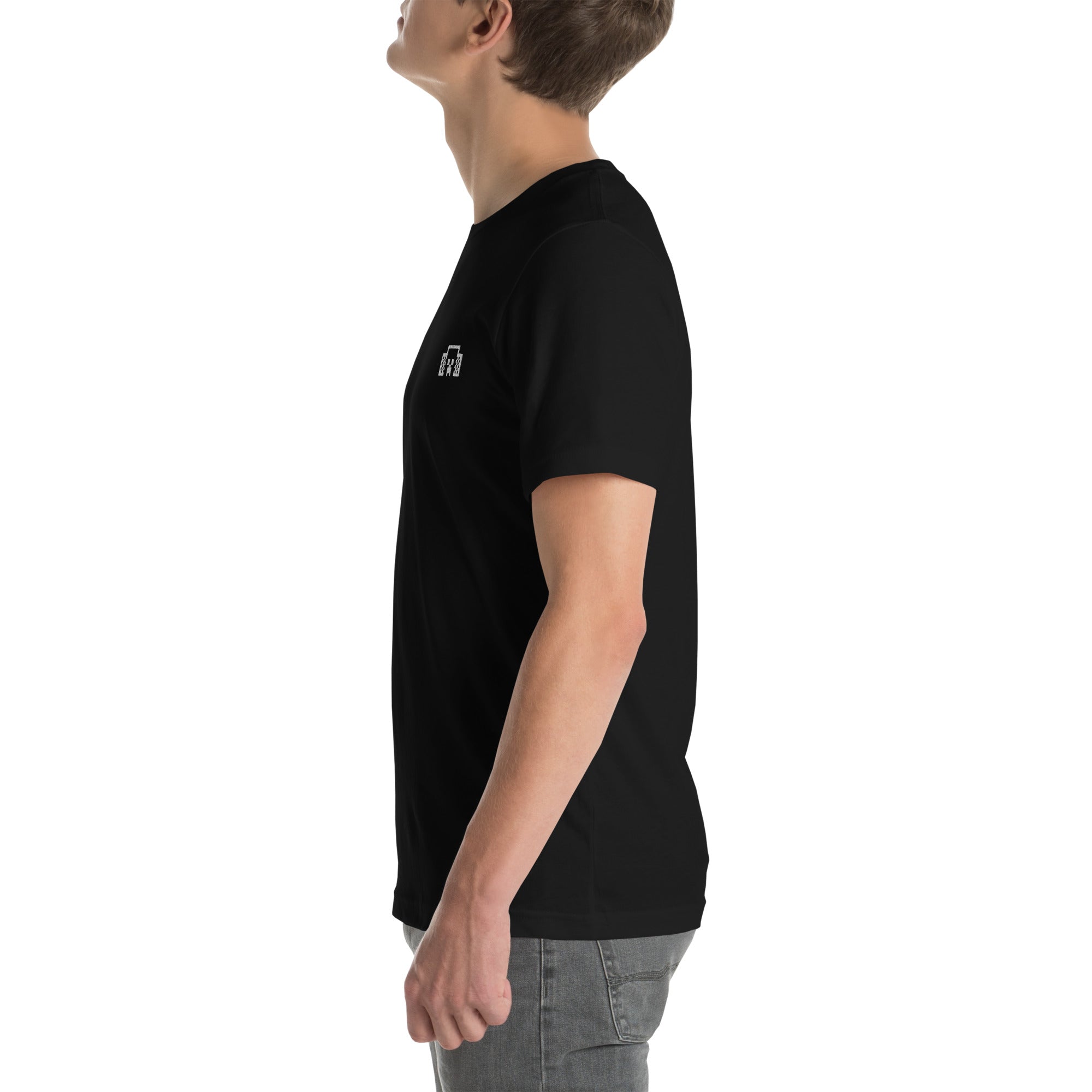 Minecraft Tuned In Creeper Embroidered Adult T-Shirt