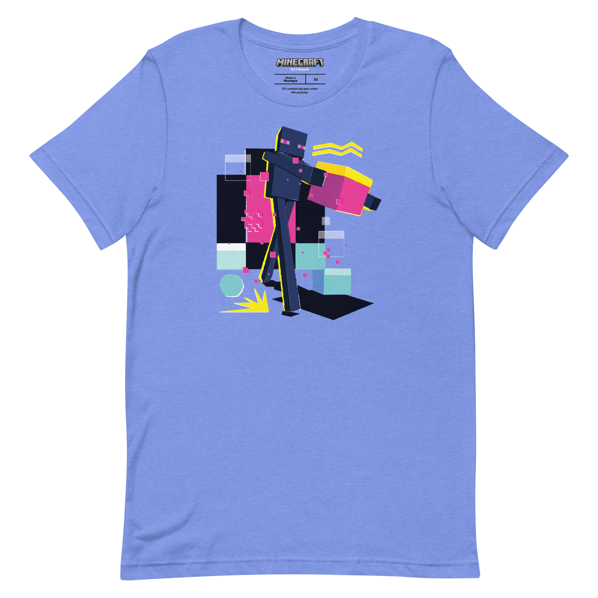 Minecraft Enderman Geo Pop Adult T-Shirt
