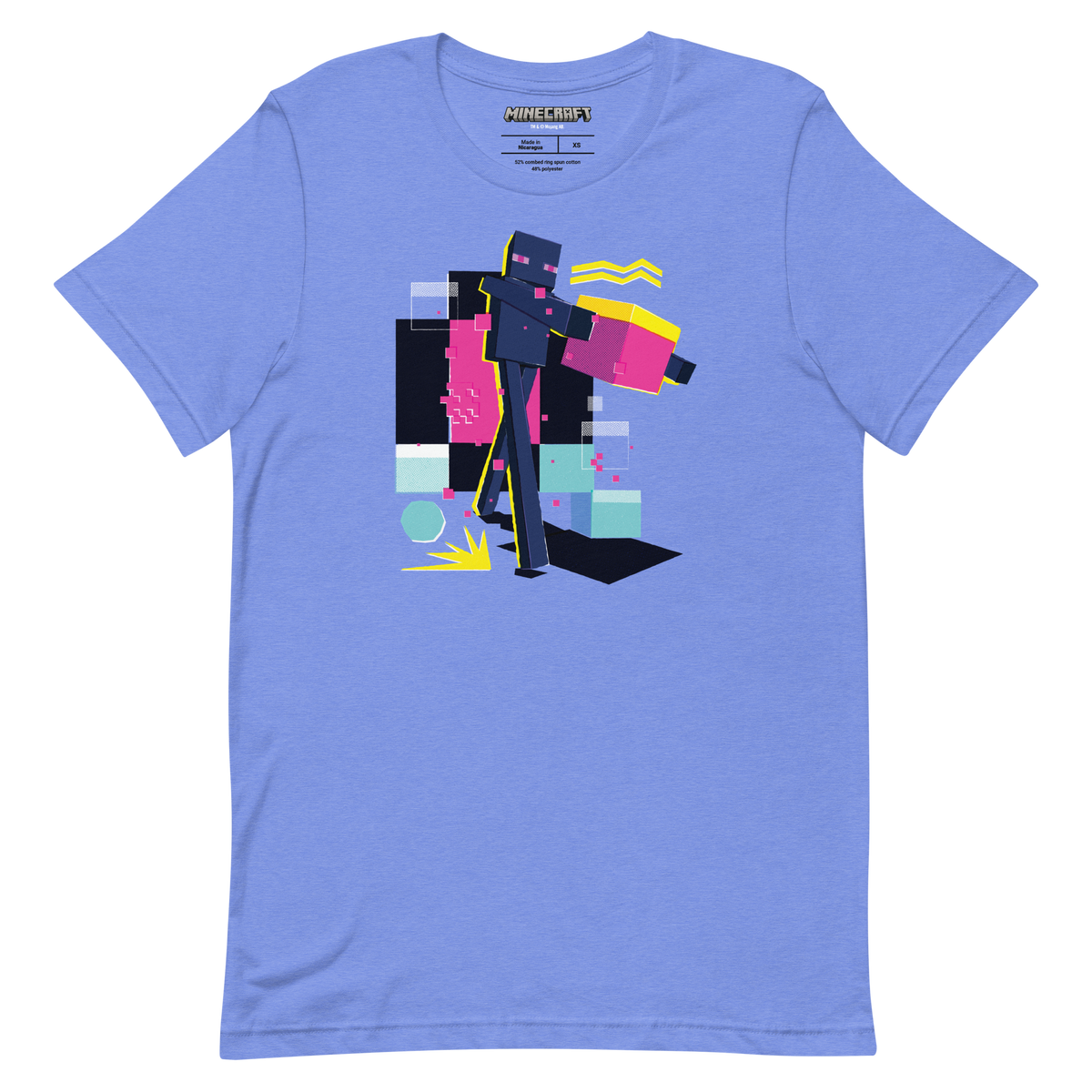 Minecraft Enderman Geo Pop Adult T-Shirt