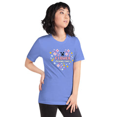Minecraft T-Shirt Flower Picking Time Heart