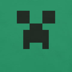 Minecraft Creeper Big Face Adult T-Shirt