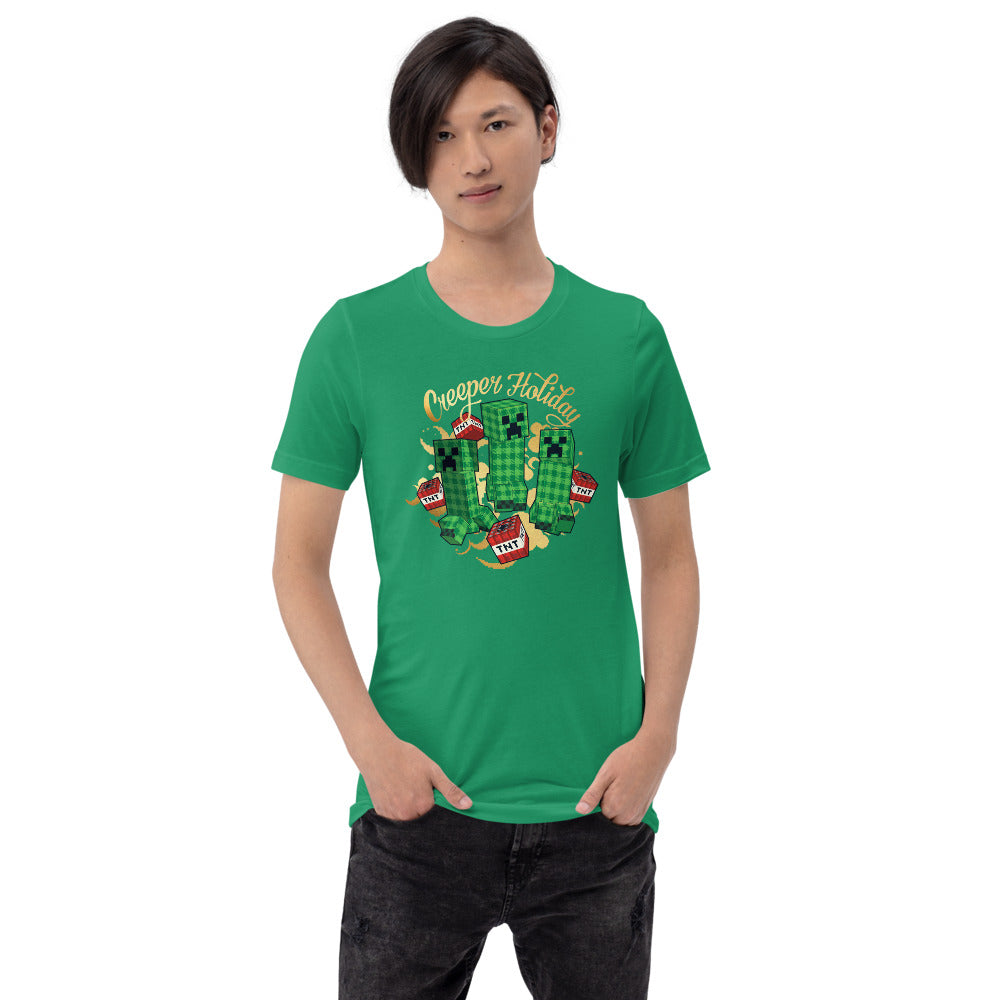 Minecraft Creeper Holiday T-Shirt