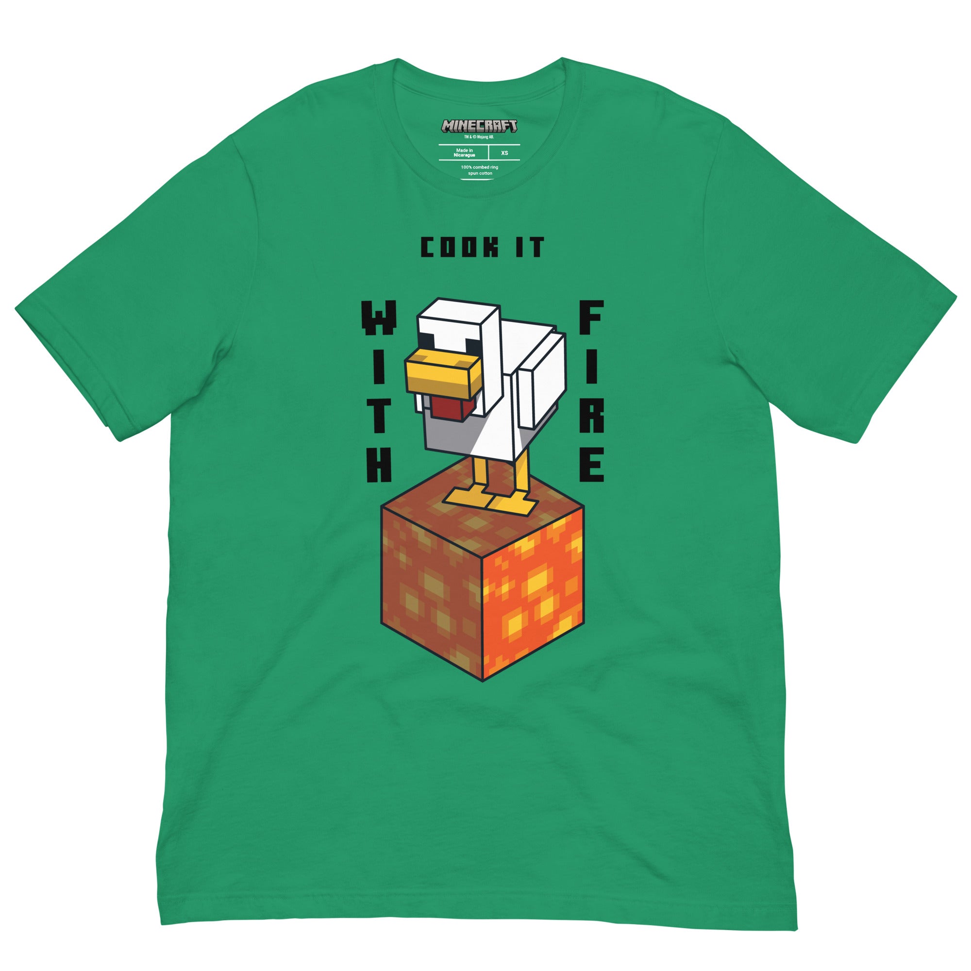 Minecraft T-Shirt Lava Chicken, Cook It