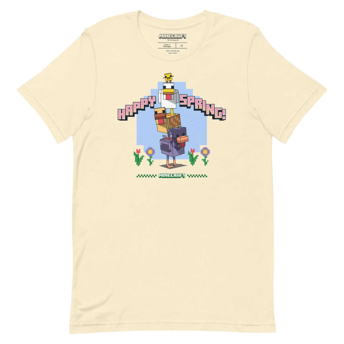 Minecraft T-Shirt Happy Spring