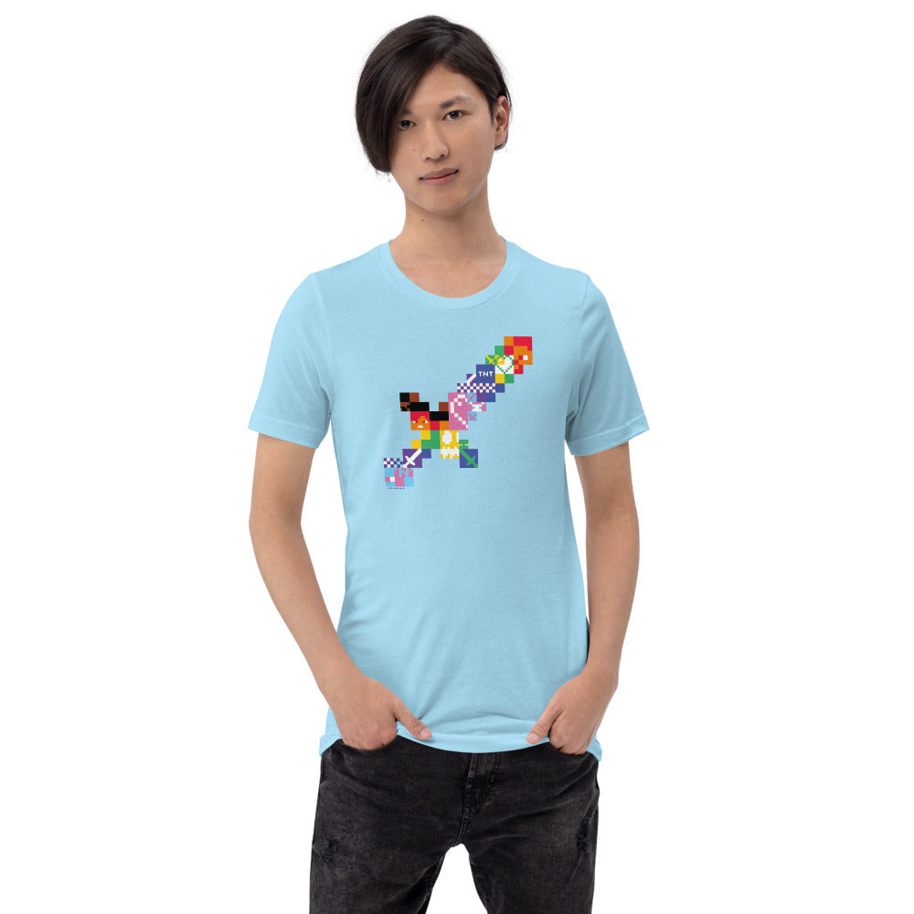 Minecraft Sword Pride Adult T-Shirt