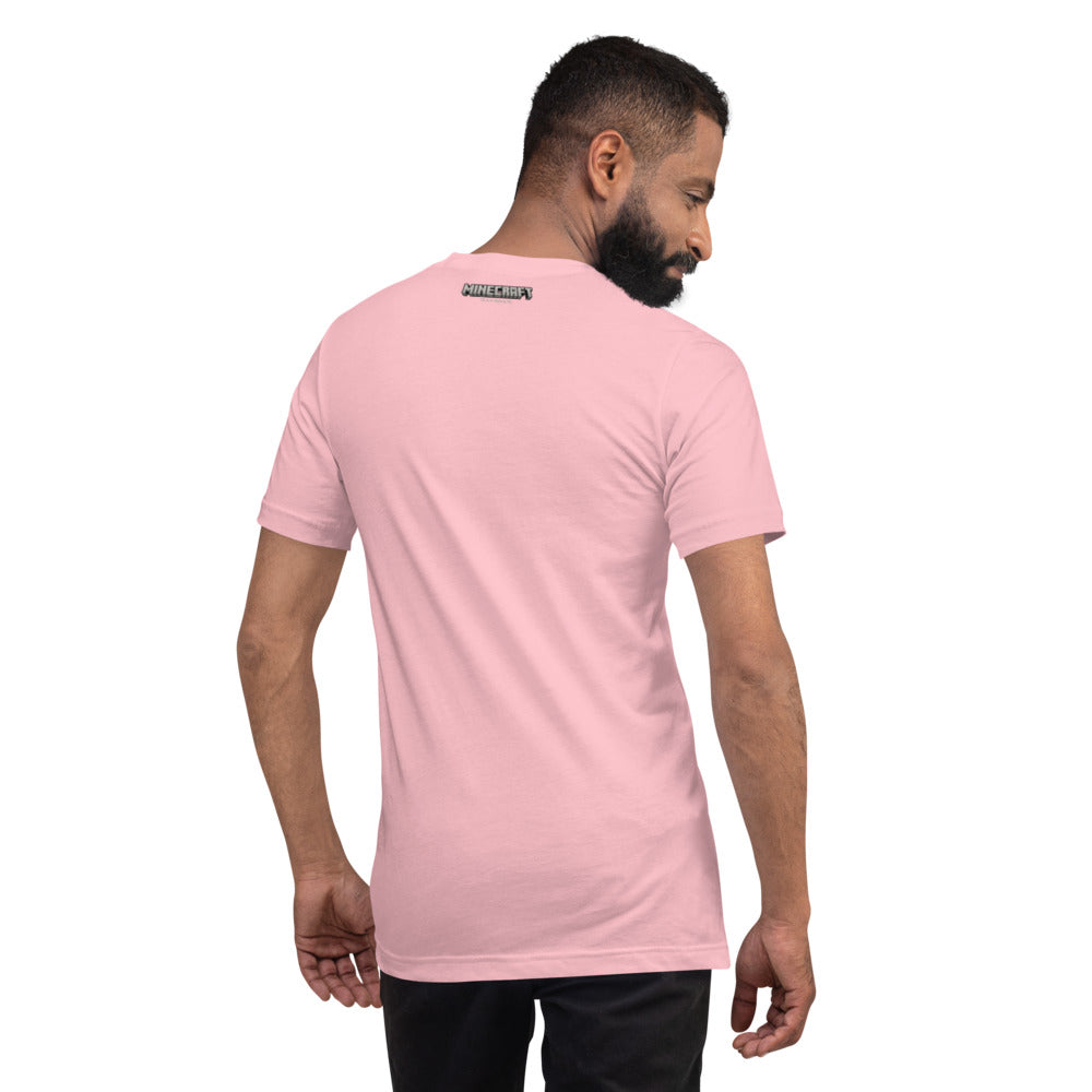 Minecraft Pink Sheep Adult T-Shirt