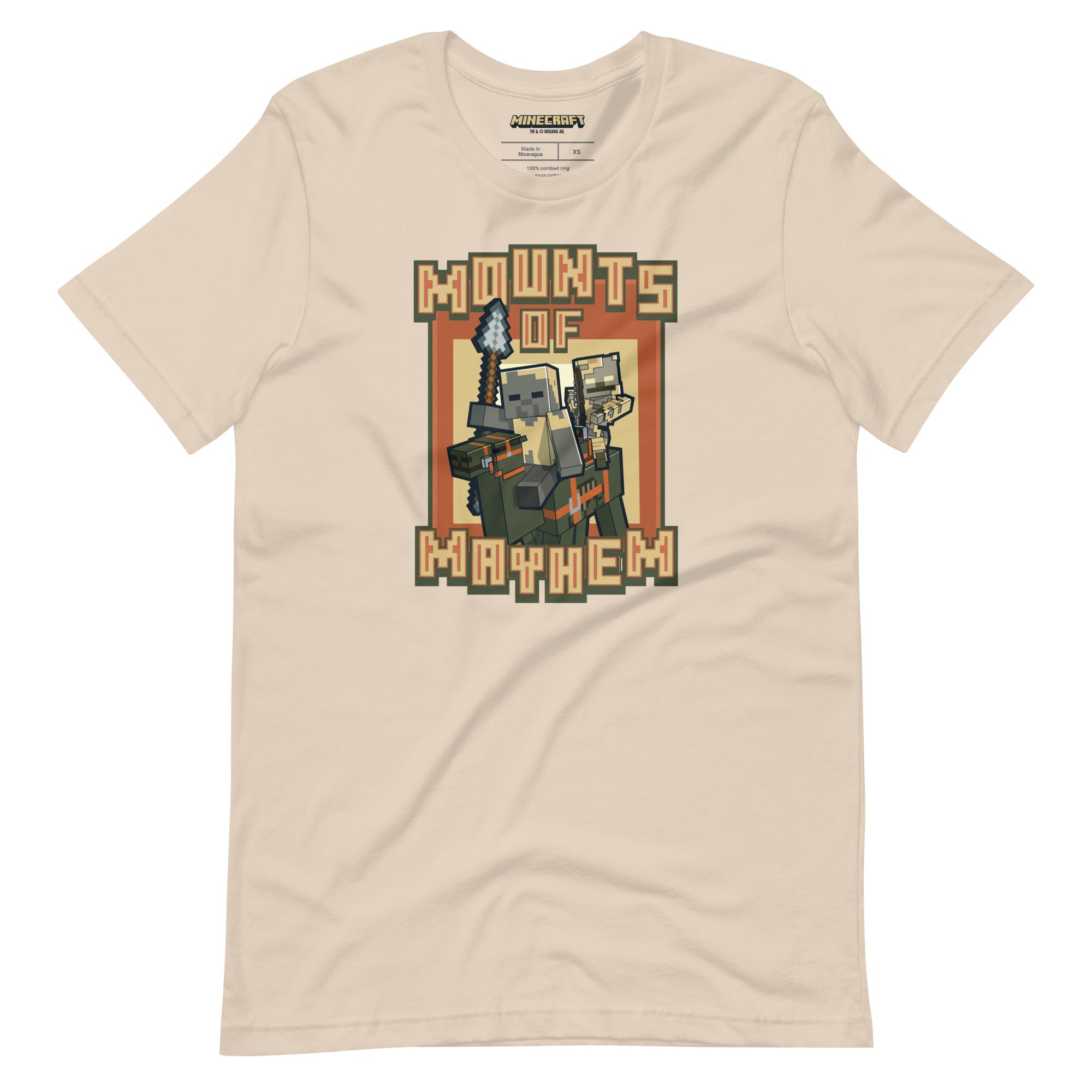 Minecraft T-Shirt Mounts of Mayhem