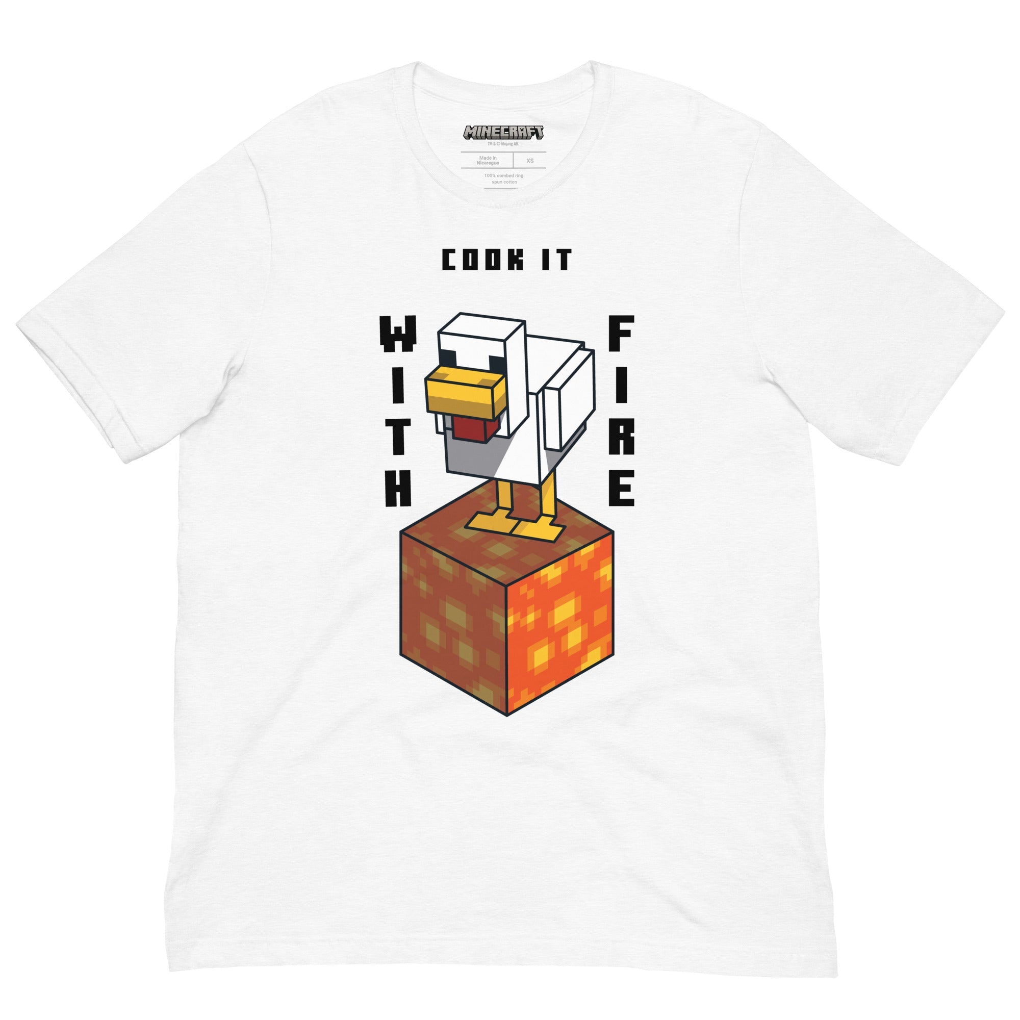 Minecraft T-Shirt Lava Chicken, Cook It