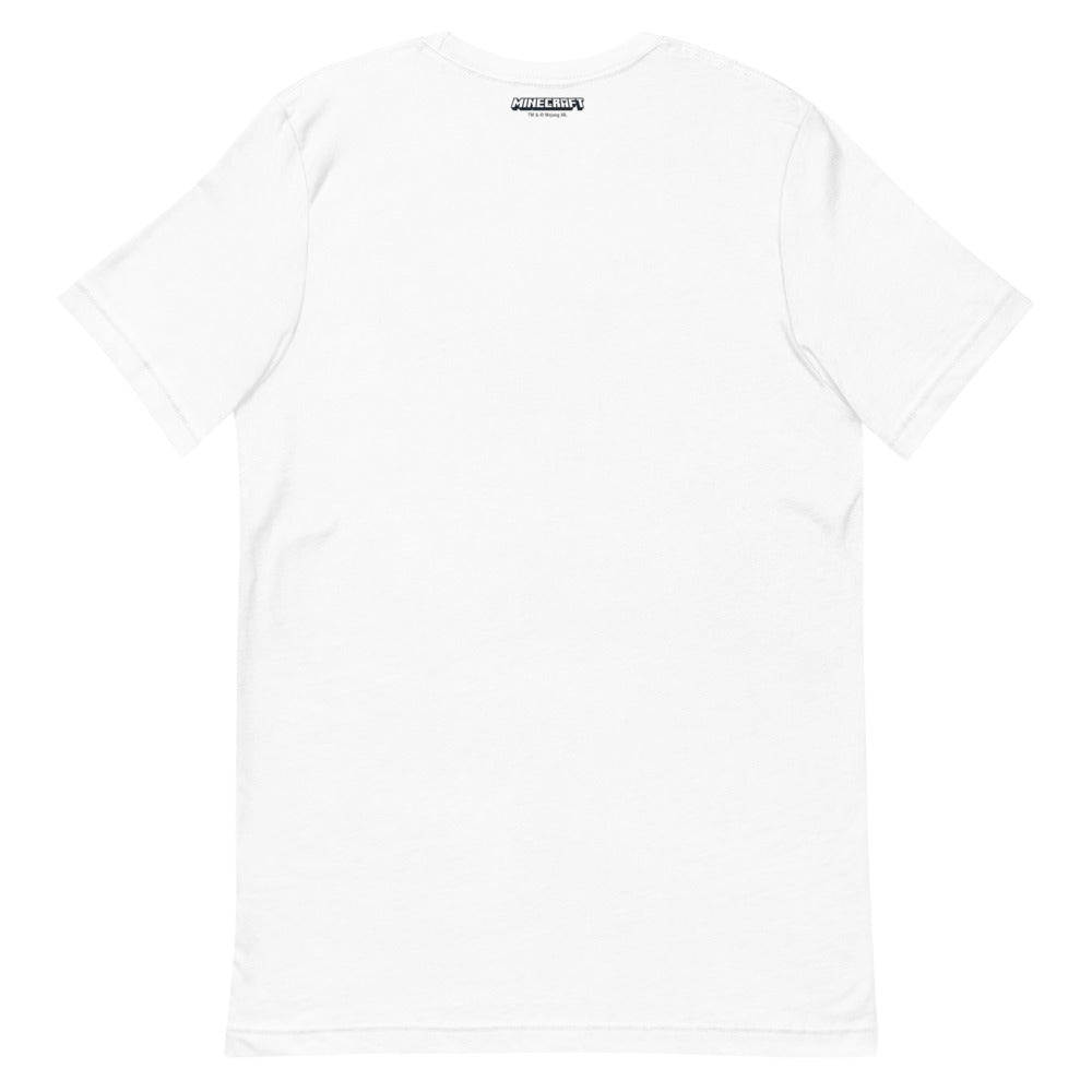 Minecraft Tuned In Creeper Embroidered Adult T-Shirt