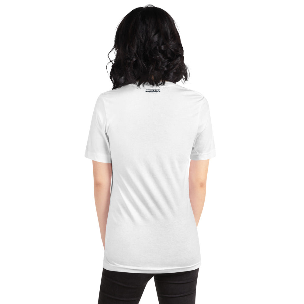 Minecraft Tuned In Creeper Embroidered Adult T-Shirt