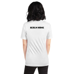 Minecraft Personalized Adult T-Shirt Realm Name