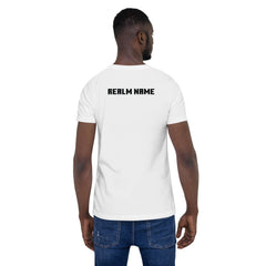 Minecraft Personalized Adult T-Shirt Realm Name