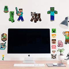 Minecraft Characters Wall Decals