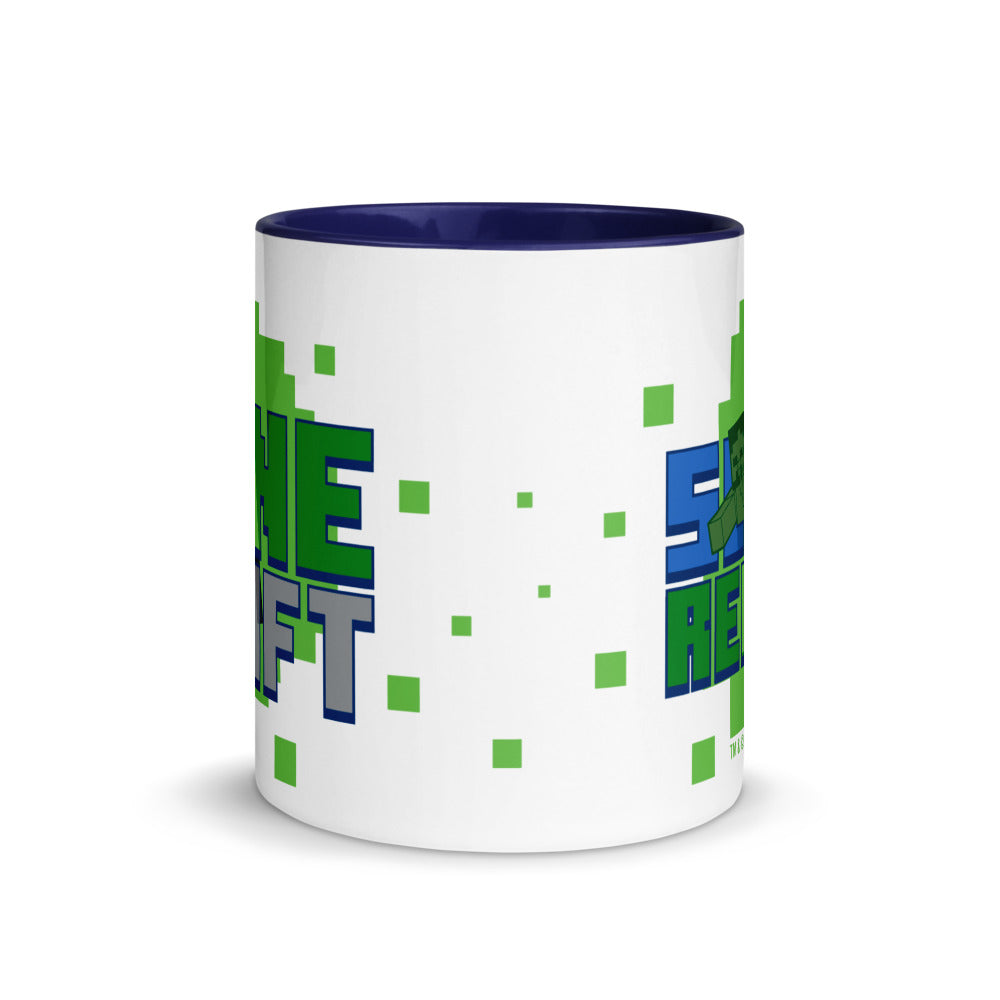 Minecraft Sleep Repeat Two-Tone Mug