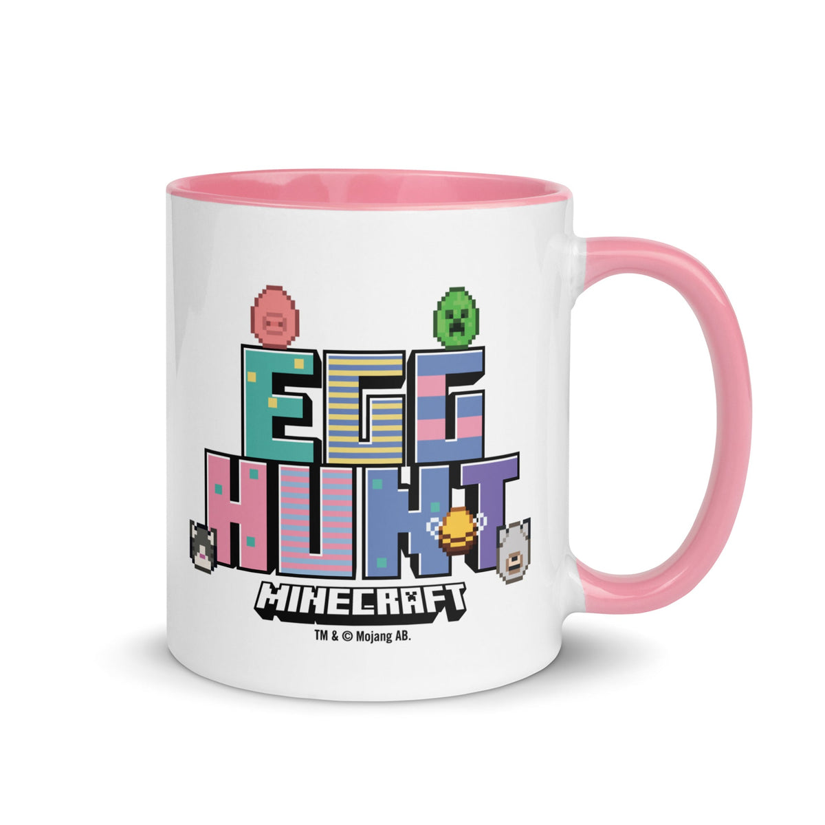 Minecraft Two-Tone Mug Egg Hunting Time