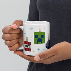 Minecraft Holiday Ornament Mug