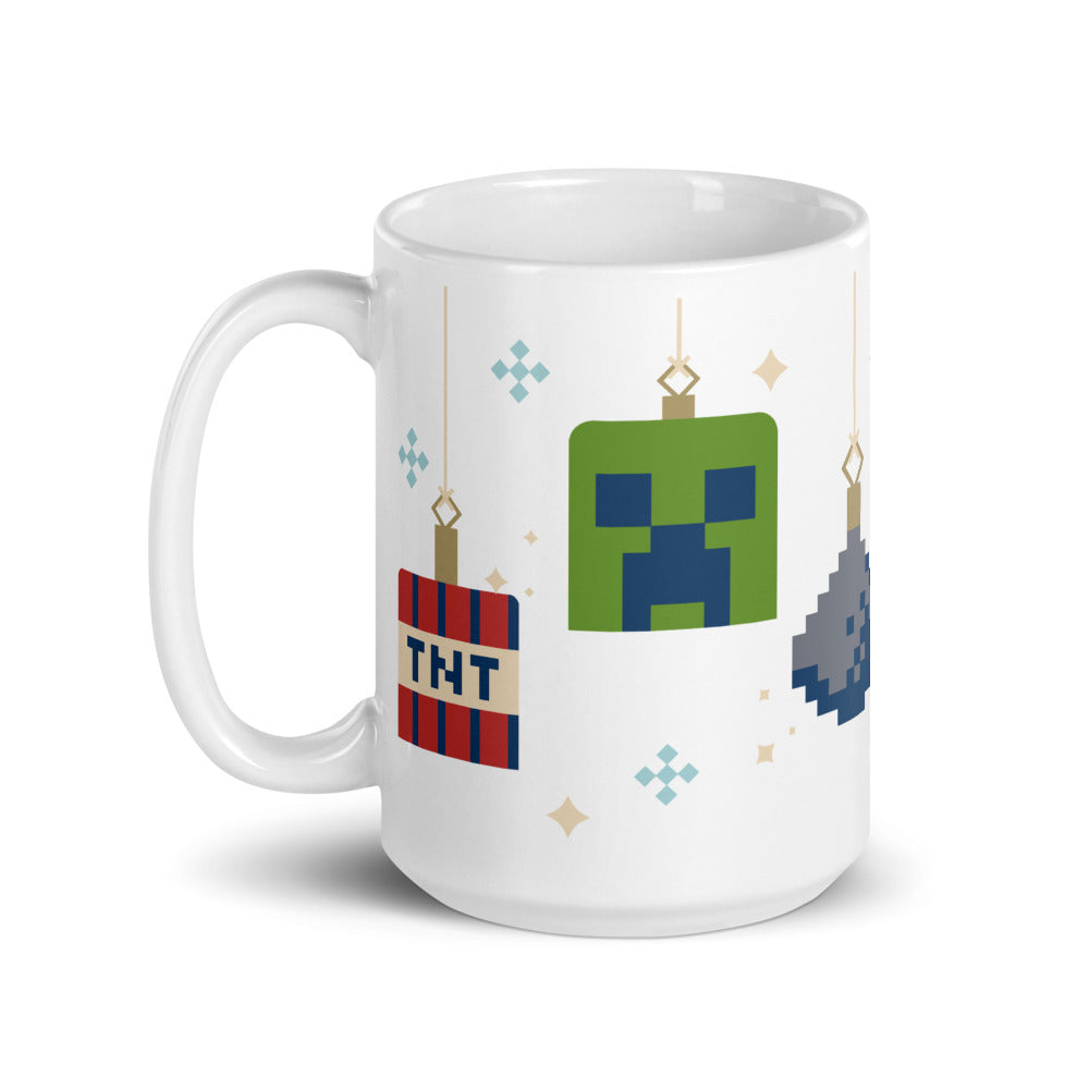 Minecraft Holiday Ornament Mug