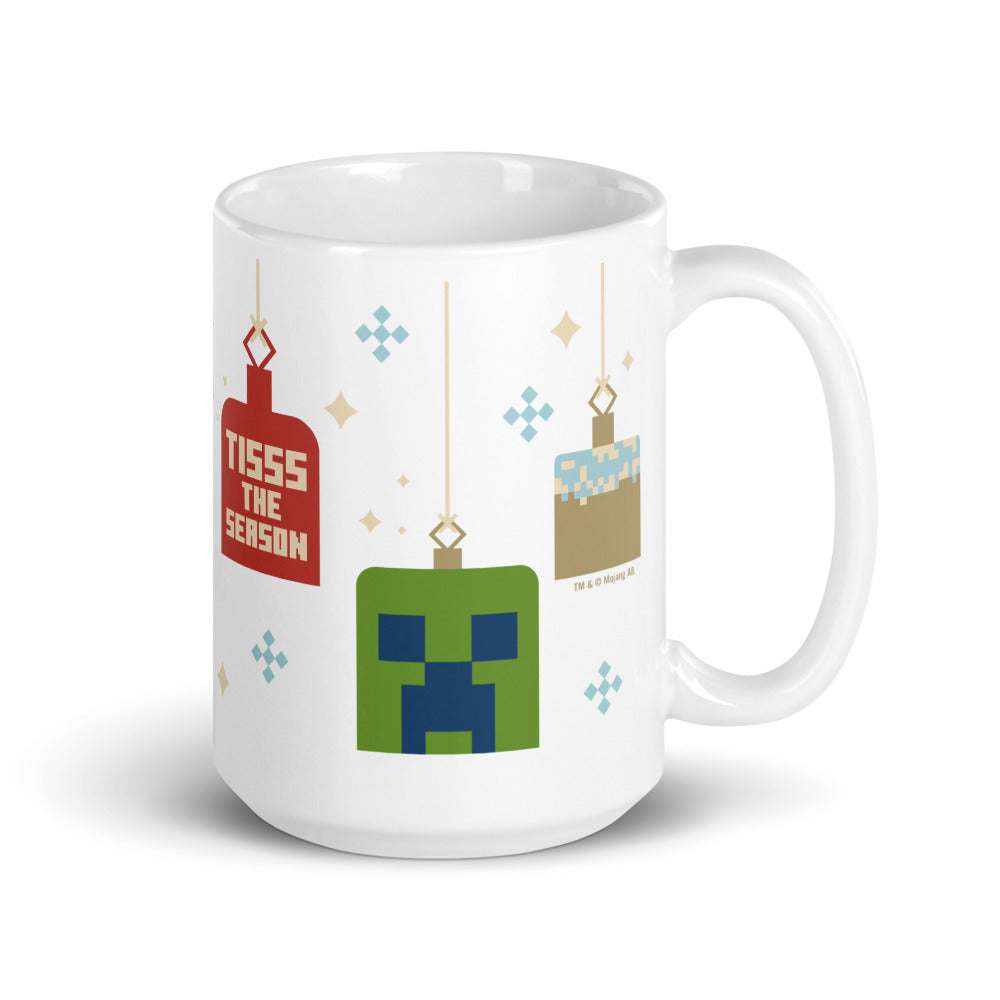 Minecraft Holiday Ornament Mug