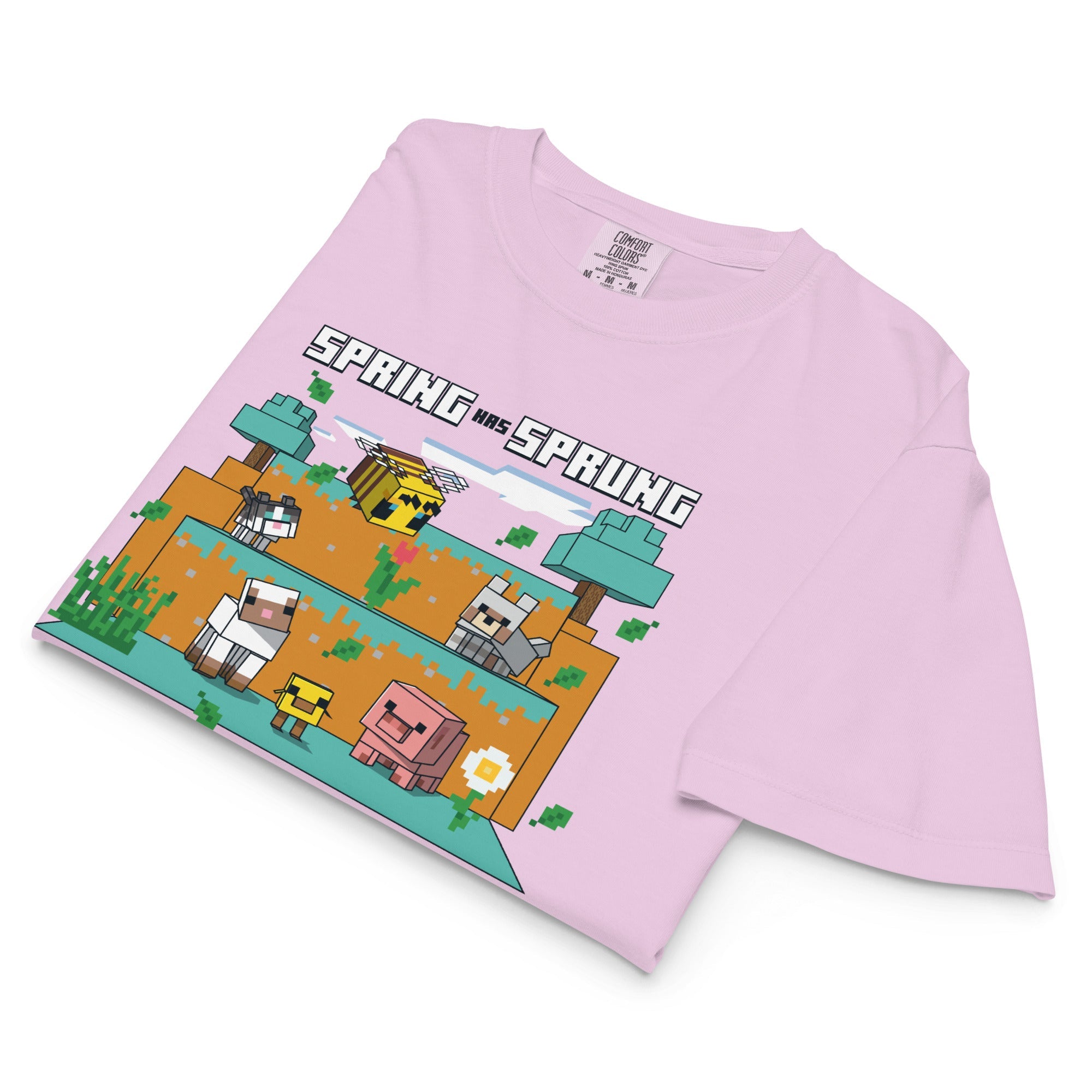 Minecraft Women’s Boxy T-Shirt Spring has Sprung