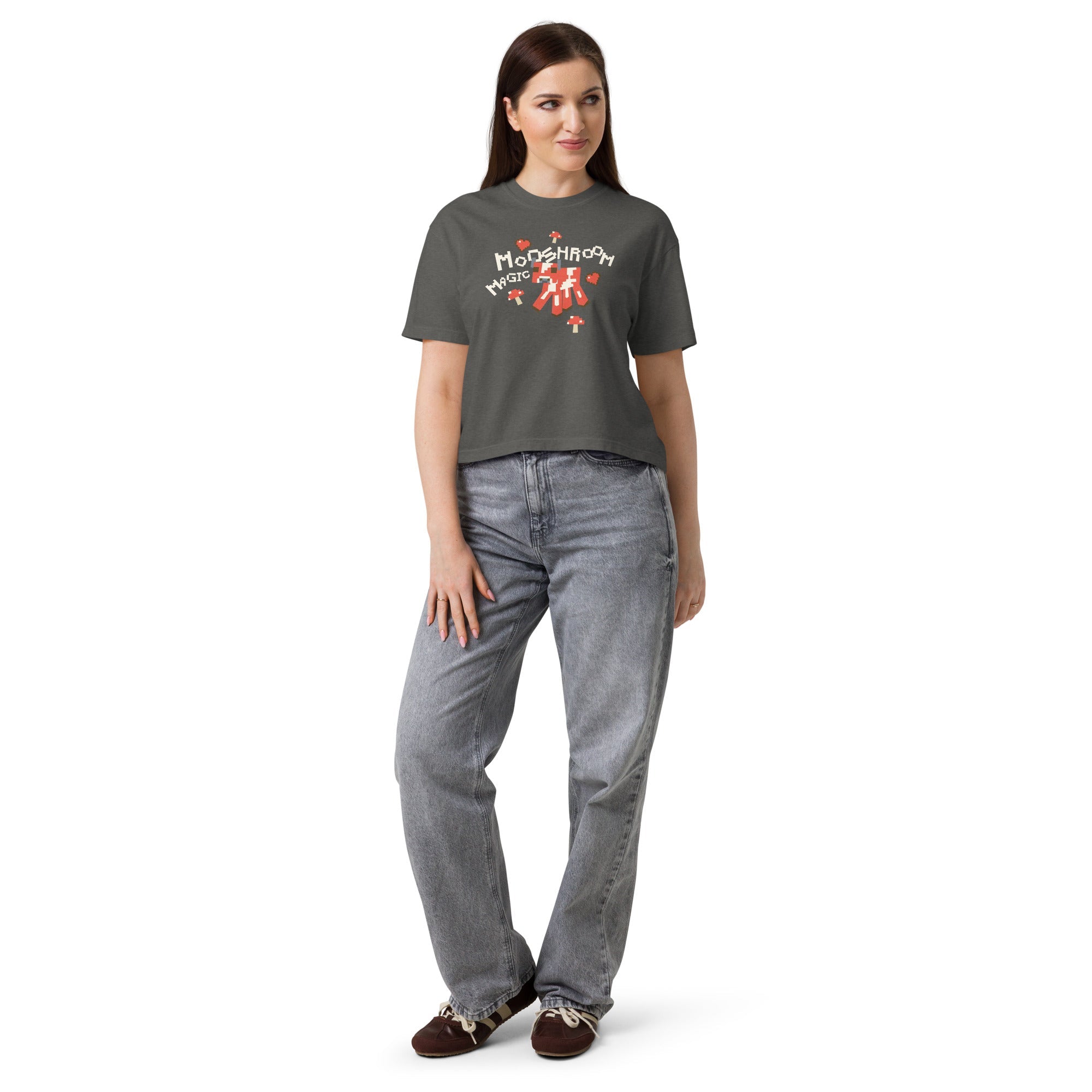 Minecraft Mooshroom Magic Women’s Boxy Tee
