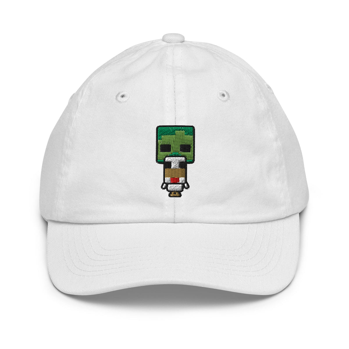Minecraft Chibi Chicken Jockey Youth Baseball Hat